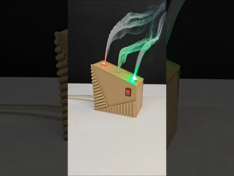 घर पर Colour वाला Smoke Machine केसे बनाए || How To Make Mini Fog Machine Science Project #shorts