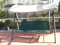 Boscovs Patio Swing Cushions Seat Support and Canopy Fabric Replacement
