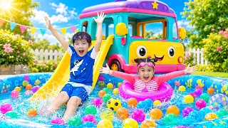 Annie & Sammy's Ultimate Summer Swimming Pool Adventure! 🌞🏖️
