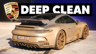 Cleaning the Dirtiest Porsche 911 GT3 After Road Trip