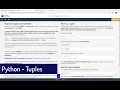 PCAP - Programming Essentials in Python Module 4 Tuples