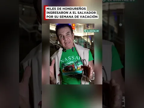 #ultimahora Miles de Hondureños ingresaron a El Salvador por su semana morazánica 🇸🇻🇭🇳
