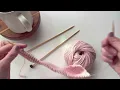 Learn to Knit for Crocheters in 5 Minutes | The Basics of Knitting by Modern Made