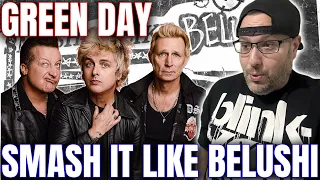 reaction to smash it like belushi by green day 