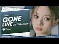 Download Lagu TWICE - 'GONE' • Line Distribution
