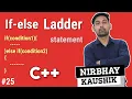 if-else Ladder Statement In C Flowchart Syntax With Example Explain In Hindi By Nirbhay