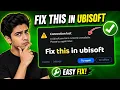 Fix Ubisoft Connect A ubisoft service is currently unavailable please try again later