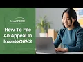 How To File An Appeal In IowaWORKS