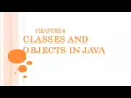 Std-12 Ch-8 Classes and objects in Java