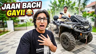 Jaan Bach Gayi Aaj thoo🥺😭 nyVideo#Trending#Motorcycle#OffRoad#ExtremeRide#Shorts