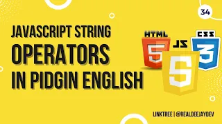 JavaScript String Operators Adding Dynamic Text Pidgin English