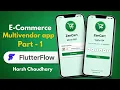 Flutter Flow Mobile Login OTP Design E-Commerce App Multivendor Series Part-1