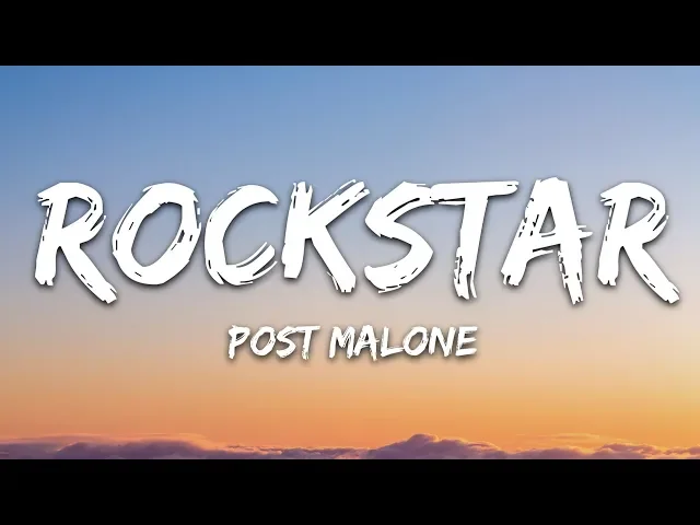 Download MP3 Post Malone - rockstar (Lyrics) ft. 21 Savage