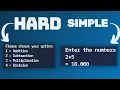 Calculator Without Options and Switch Cases In C in 4 Mins Source Code