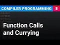 Function Calls 64 Bit Immediate and Partial Application - Compiler Programming Ep8