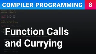 Function Calls 64 Bit Immediate and Partial Application - Compiler Programming Ep8