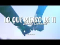 Banda Carnaval - Lo Que Pienso De Ti (Letra)