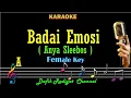 Download Lagu Badai Emosi (Karaoke) Anya Sleebos Nada Wanita/Cewek Female key A