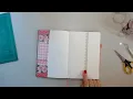 Rongrong Self Help Monthly Planning Kit - Dutch Doors