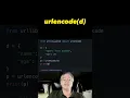 URL encode strings in Python