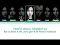 [AI ORG SONG] BABYMONSTER (베이비몬스터) - 'DESERVE' | (Color Coded Lyrics)