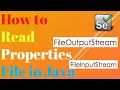 How to read Properties file in Java Selenium with Java