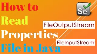 How to read Properties file in Java Selenium with Java