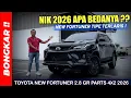 Lagu Bongkar !! TOYOTA NEW FORTUNER 2.8 GR PARTS 4X2 2026 || APAKAH ADA PERUBAHAN EXTERIOR \u0026 INTERIOR ??
