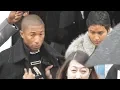 Pharrell Williams and his wife Helen Lasichanh Paris 22 january 2019 Fashion Week show Chanel
