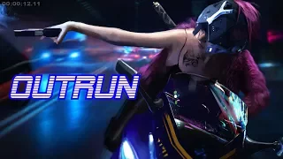 OUTRUN Best Of Synthwave And Retro Electro Music Mix For 1 Hour Vol 1 