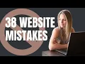 38 Design Mistakes Costing You Conversions