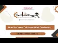 How to create A calculator with Combo box or Dropdown VBCS Combo box