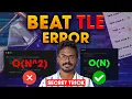 Avoid TLE in Coding Contests and Online Coding Rounds Simple Trick for Success