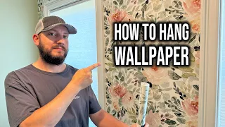 How to Hang Pre-Pasted Wallpaper Every Step Spoonflower Removable