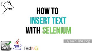 How to insert text Selenium sendKeys wrapper Advanced Selenium tutorial