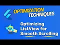 Flutter ListView Too Slow FIX It in 2 Minutes 60 FPS Scrolling Hack