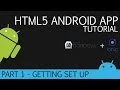 Cordova and Ionic Android HTML5 App Development Tutorial Part 1