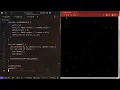 Starfield Animation Using HTML CSS and JavaScript - RAIN SOUNDS NO TALKING