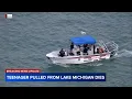 Teen boy dies after being pulled from Lake Michigan in Waukegan fire s say