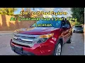 2011-2015 Ford Explorer Air Conditioner Fuse Start Relay Location