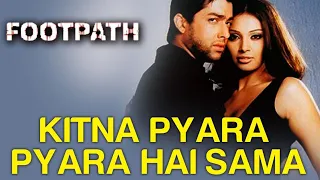 kitna pyara pyara hai sama full video footpath bipasha basu u0026 aftab shivdasani hindi love song