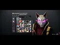 Destiny 2 - Shaders on the Kitsune Warlock Armor
