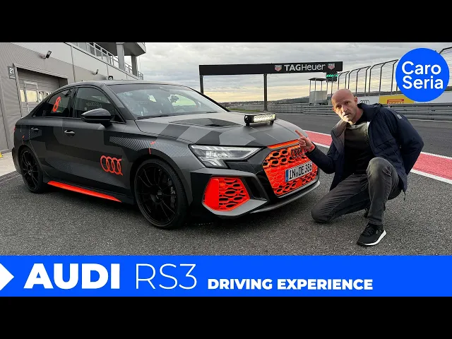 Audi RS3 Driving Experience, czyli uczę się jeździć! (TEST PL/ENG 4K) | CaroSeria