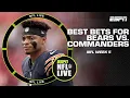 NFL Week 5 Bears vs Commanders best bets NFL Live