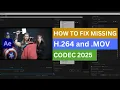 How to Enable H 264 Codec in After Effects CC with AfterCodecs Missing Format Fix