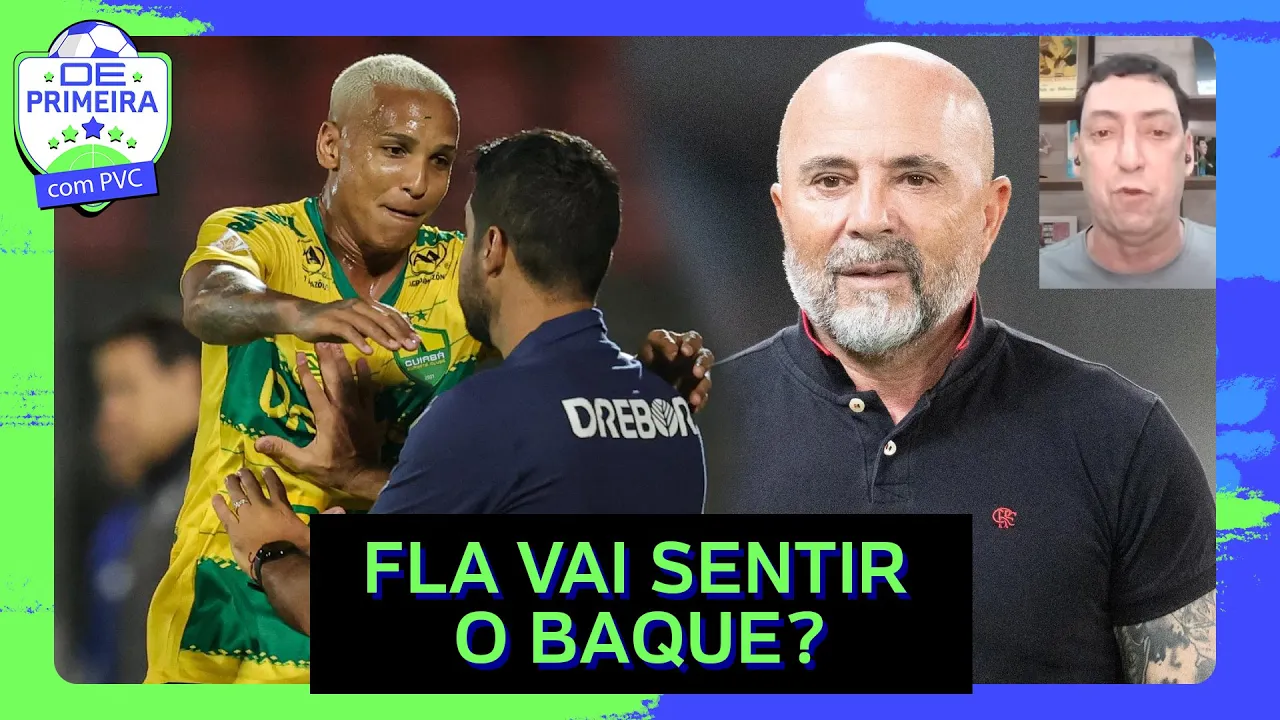 ????FLAMENGO PODE SENTIR NA LIBERTADORES APÓS PERDER PARA O CUIABÁ? SANTOS VAI CAIR OU AGUIRRE SALVARÁ?