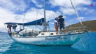 Couple Sails the World in a CHEAP TINY OLD boat – Unforgettable Sailing
