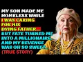 Download Lagu A TRUE STORY ABOUT THIS GRANDMA 👵💔 FROM HOMELESS TO GETTING THE PERFECT REVENGE | GRANDMA STORIES