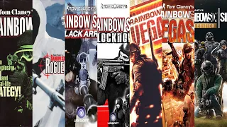 the evolution of rainbow six games 1998 2021 