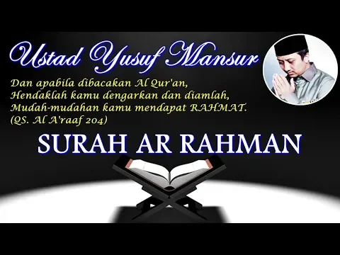 Download MP3 [Surah Ar Rahman] [Ustad Yusuf Mansur]